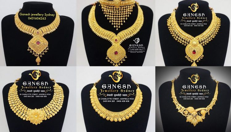 Bridal Gold Necklace Designs Images | Bridal Gold Necklace Set | Jewellery Trends 2018