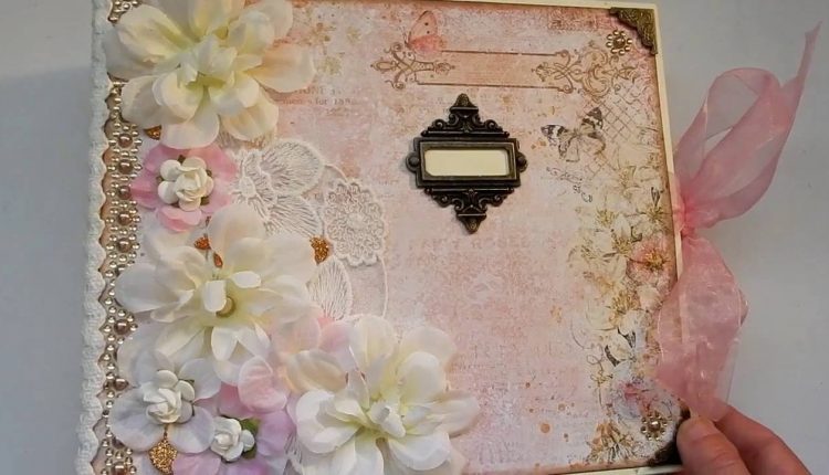 Romantic Floral Wedding Album
