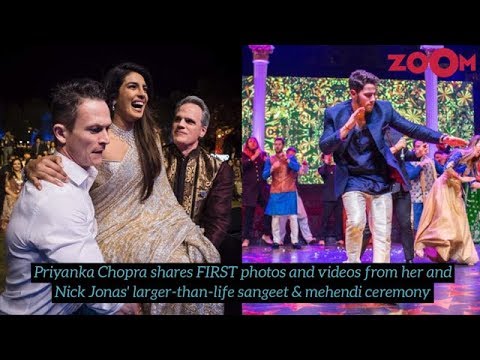 Priyanka Chopra & Nick Jonas Wedding & Sangeet Ceremony - latest pictures & videos