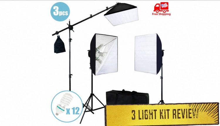 eBay 3 Light Kit Review - LS Pro Photo Studio