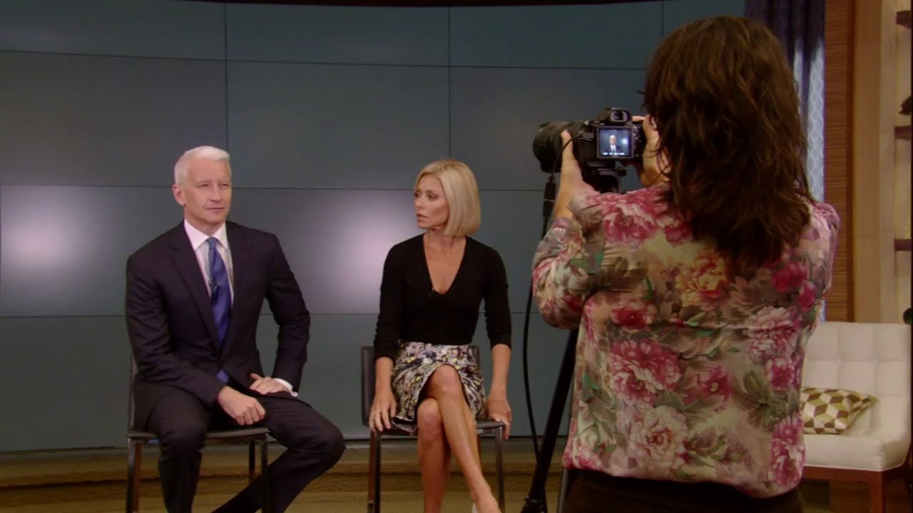 Kelly and Anderson Cooper School Pictures WEB EXCLUSIVE