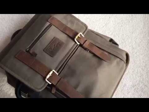 Portage Kenora Backpack review photo camera bag VIDEO 1 of 2 (this is the SHORT REVIEW)