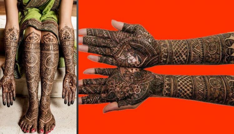 Latest Bridal Mehndi Designs for Full Hands Images 2019