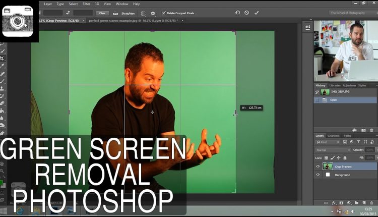 Green Screen Removal in Photoshop