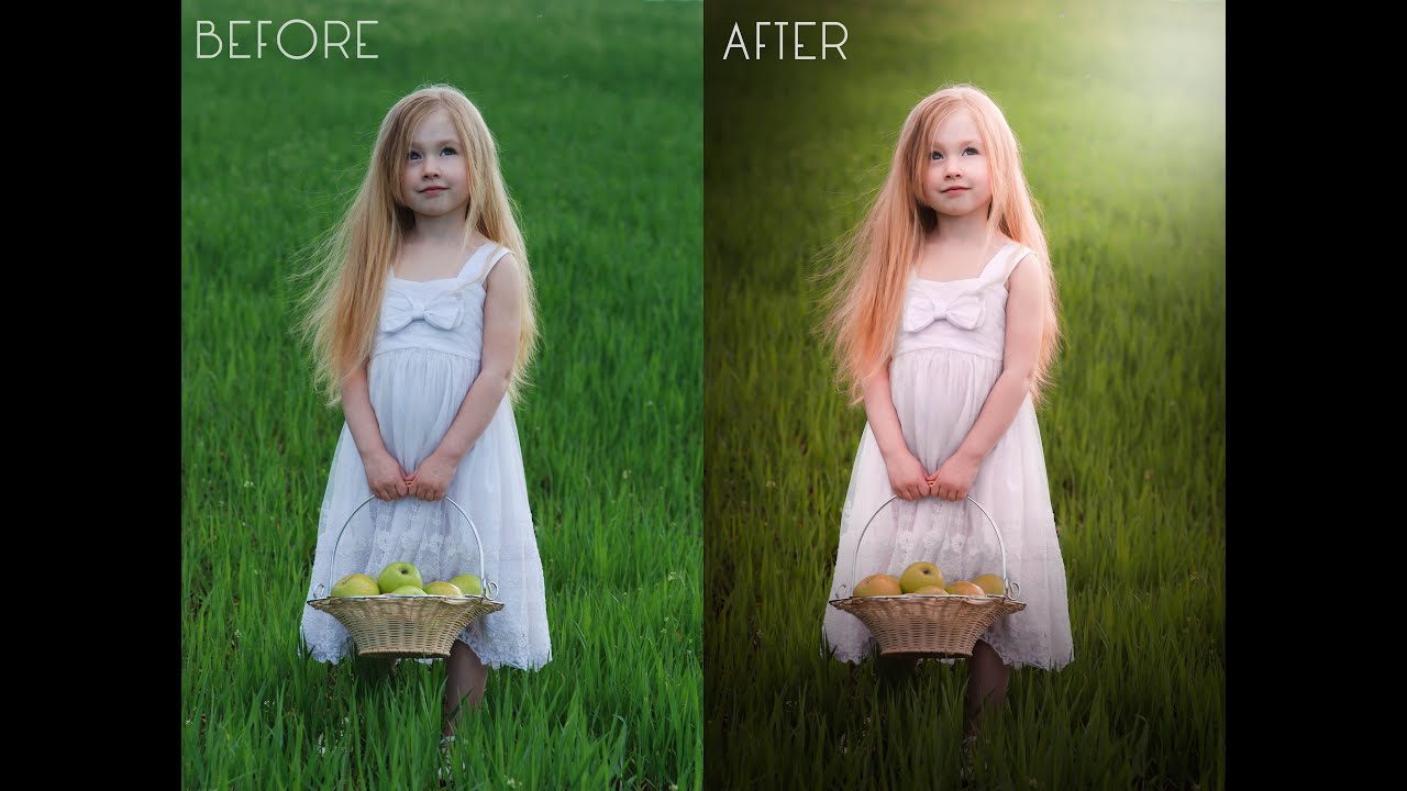 Pro Portrait (kid) Edit II Photoshop & Lightroom Tutorial