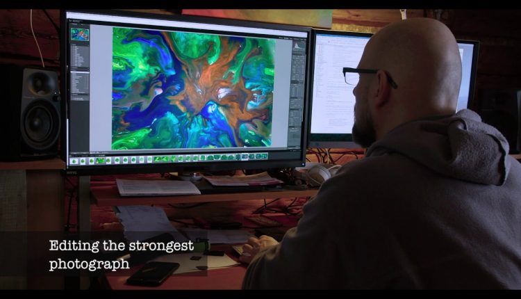 Ink In Liquids photo art Frugal Work Process with Nikon D610