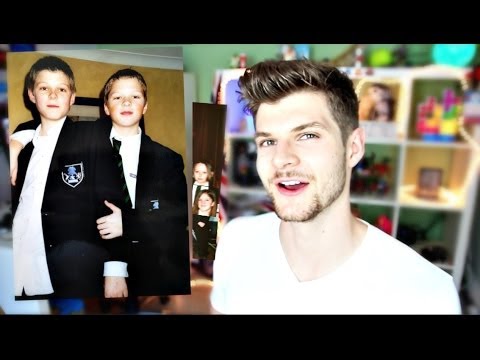REACTING TO PHOTOS FROM MY SCHOOL YEARS!