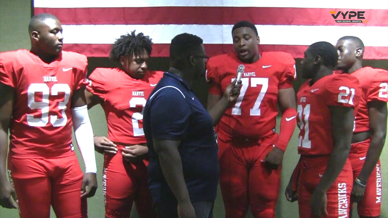 Manvel High School at the 2018 VYPE Photo Shoot