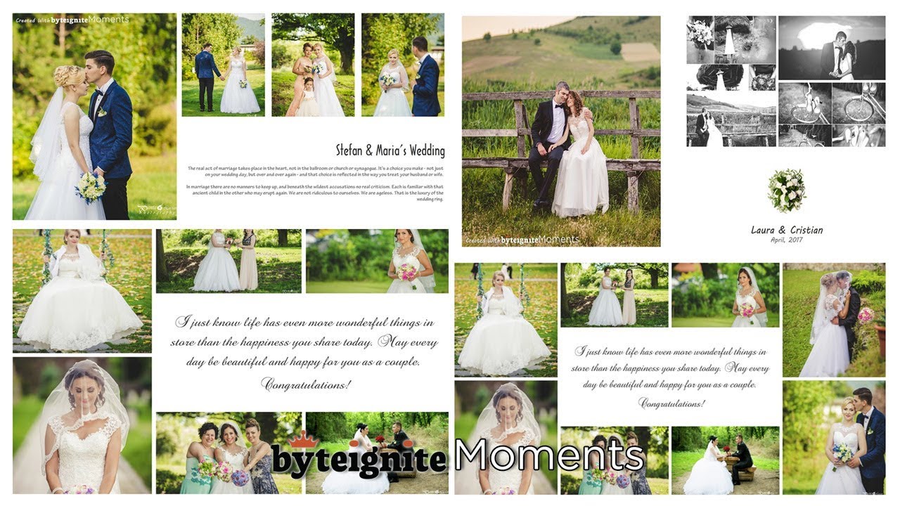 Wedding Album Design Software: How to design a professional photo album. Moments Designer.