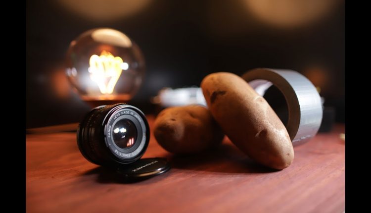 I MADE A WORKING CAMERA OUT OF A POTATO | STUPID PHOTO CHALLENGE