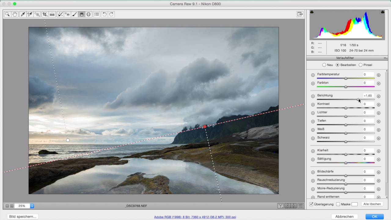 WOLF - PHOTOART in Norwegen / Landschaftsfotos in Photoshop bearbeiten