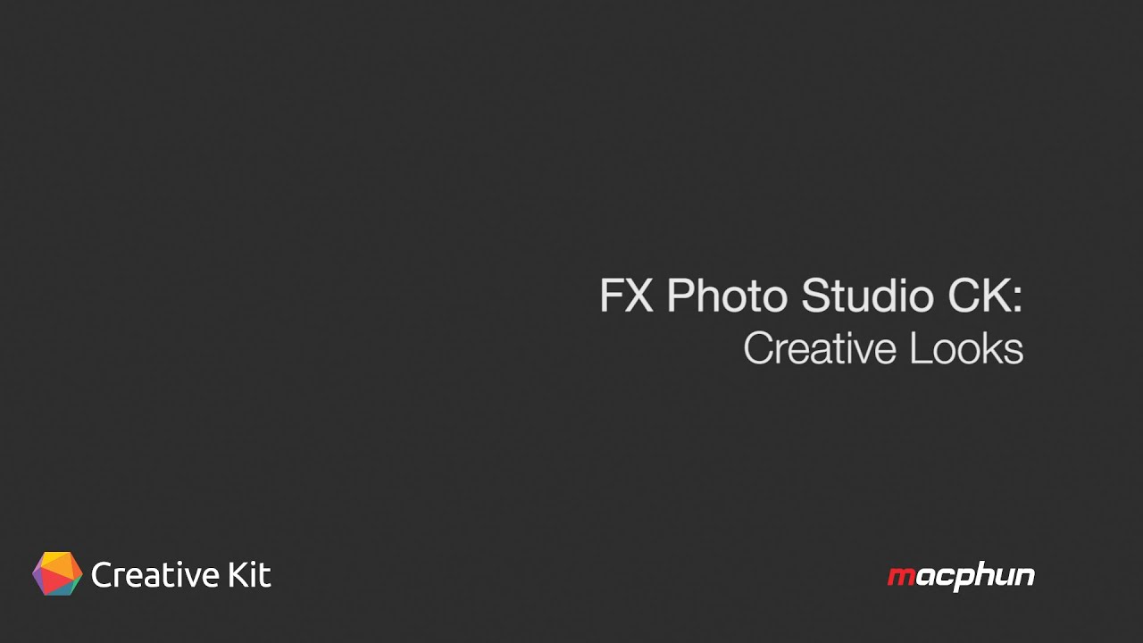 FX Photo Studio CK: Effects Overview
