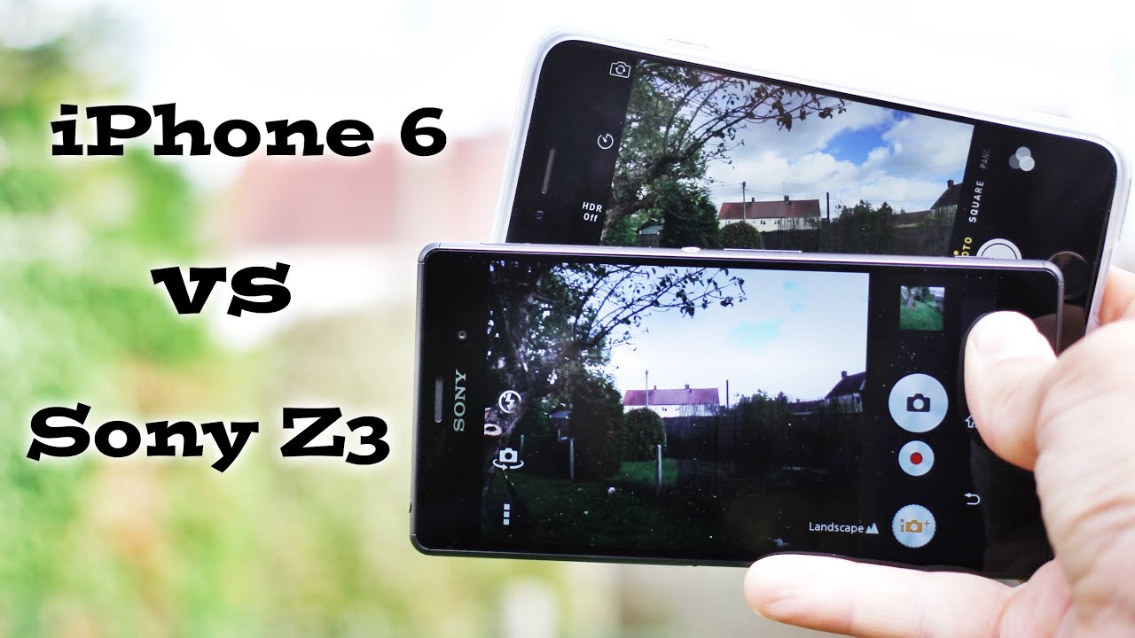 iPhone 6 vs Z3 - Photo Camera Battle - part 1 - Auto mode