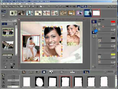 Creating & Saving your own Templates on Dg Foto Art
