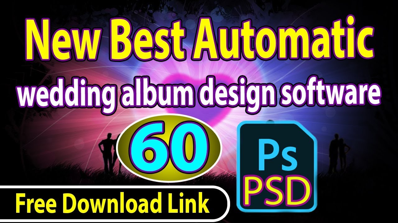 Free Download Link New Best Automatic wedding album design software | DG Photoshop