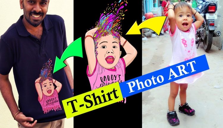 Tshirt photo art