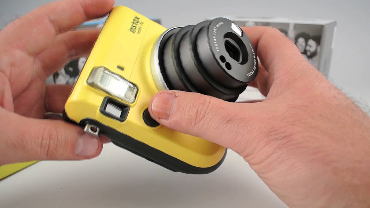 FujiFilm Instax Mini 70 Photo Camera Unboxing & Testing