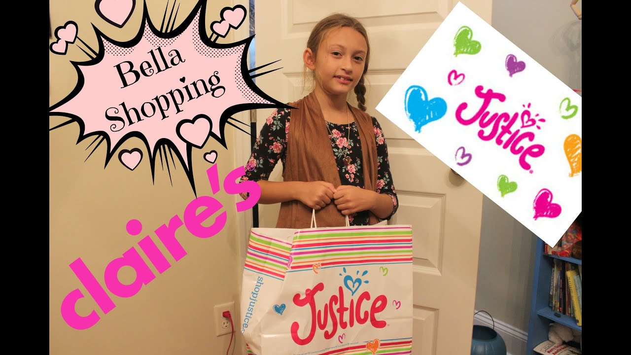 Justice Haul and Claire's Haul - Shopping for School Picture Day | SuperDuperKidsBlog