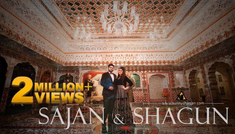 Best indian pre wedding | Sajan & Shagun | Tere sang yara | Rustam | Sunny dhiman | India