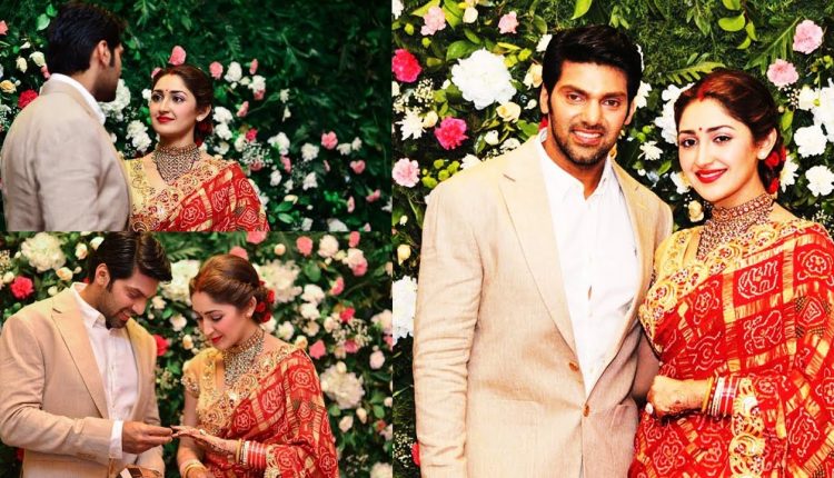 Arya and Sayyeshaa Saigal Wedding Reception at Chennai - Arya and ...