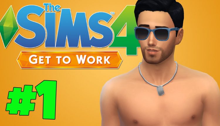 The Sims 4 Get To Work Gameplay Walkthrough: Photo Studio! - Part 1