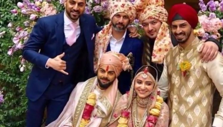 Virat Kohli Anushka Sharma Wedding PICS- Virat Kohli and Anushka Sharma marriage Video