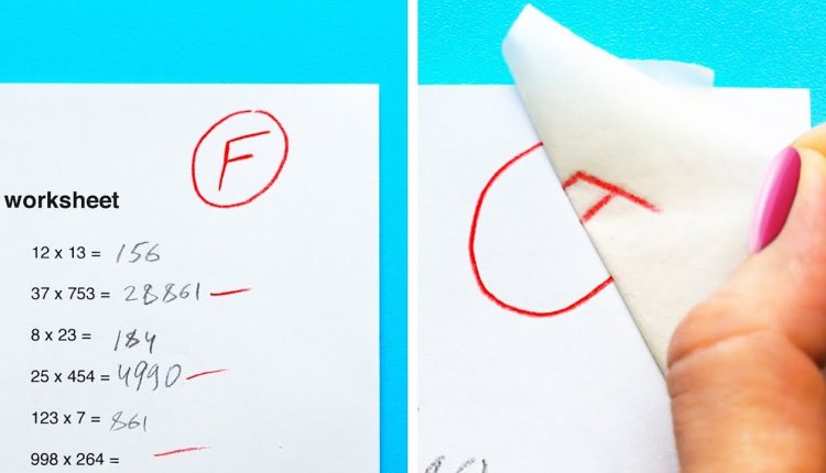 32 SCHOOL HACKS YOU WISH YOU KNEW BEFORE