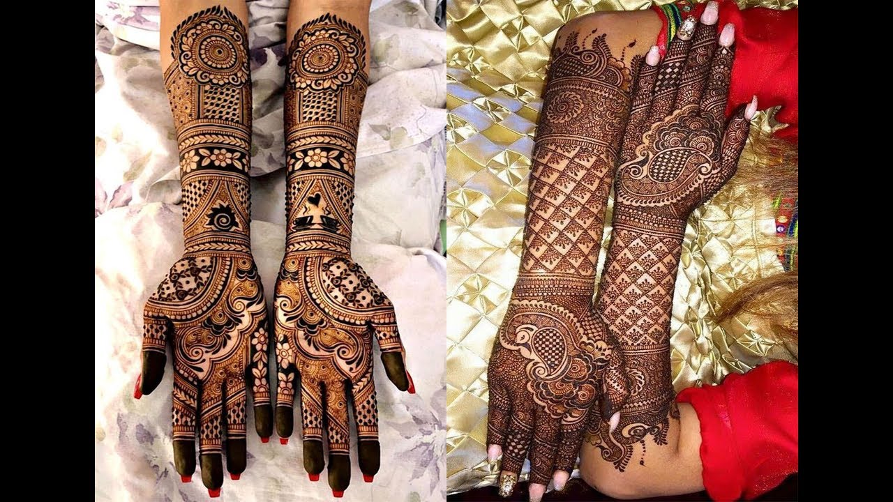 Beautiful Simple Bridal Mehndi Designs Henna Designs 2018/2019 Images for Full Hands