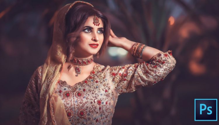 Photoshop CC Tutorial: Wedding Photo Edit  : CAMERA RAW Filter