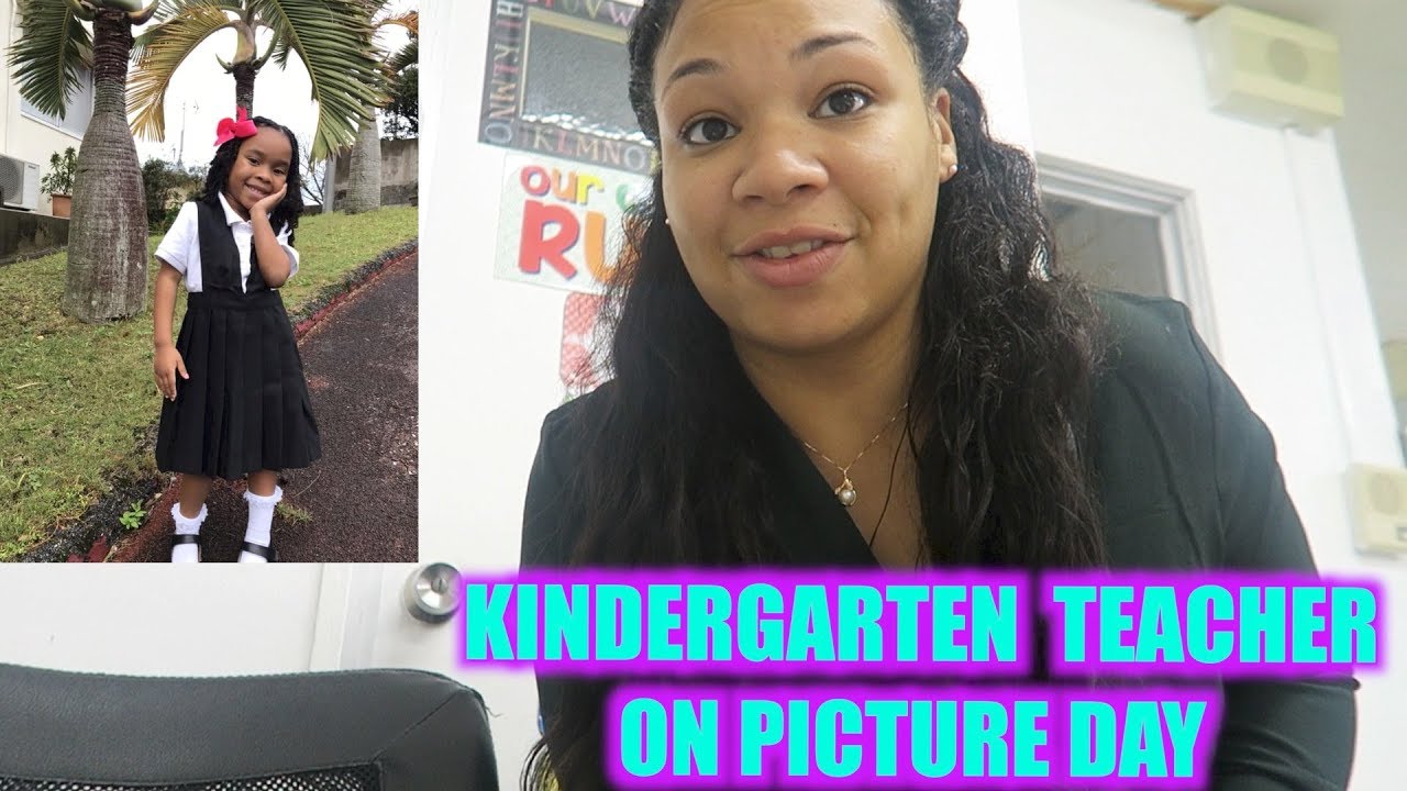 School picture day! Day in the life of a Kindergarten Teacher on picture day!