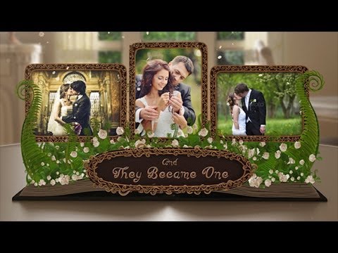 after effects template wedding pop up download