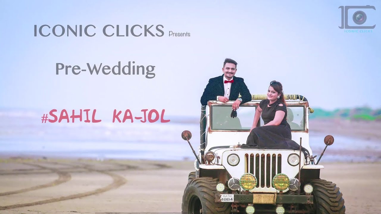 Best Pre-Wedding Shoot | Sahil & Kajol | Pixo City Surat | Hawayein | Iconic Clicks Studio