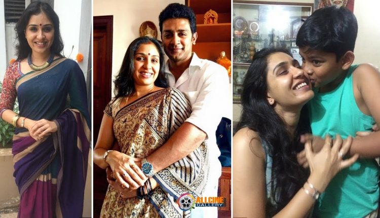 Actress Anu Prabhakar Family Photos with Husband, Father, Mother Pics ...