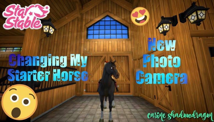 Changing my starter horse & New photo camera!! :D