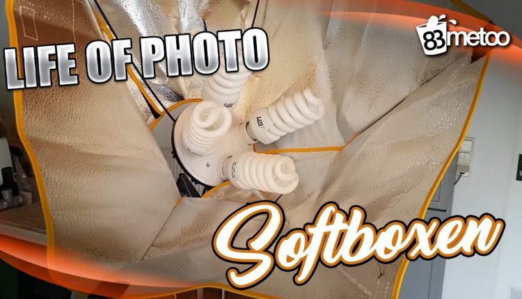 Life of Photo Softboxen | Dauerlicht Set Tagslicht Daylight Foto Studio Life of Photo