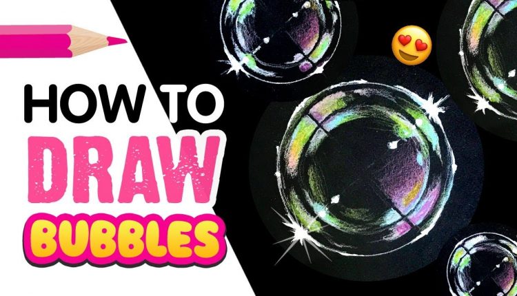 How To Draw Photo-Realistic Bubbles!! EASY Back To School DIY!!