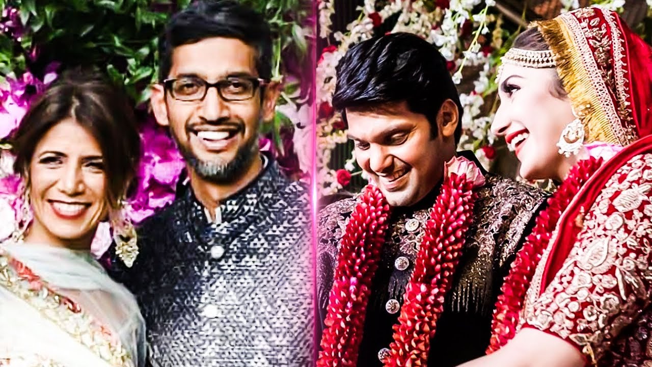 Sundar Pichai Enters India's Big Marriage | Arya - Sayyeshaa's  Pre-Wedding Photoshoot | TK