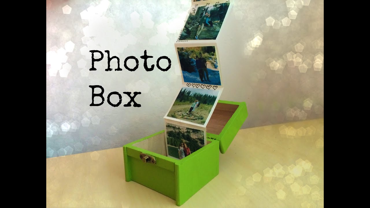 Gift Idea for Friends or Family: Photo Box