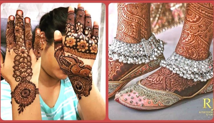 Latest Bridal Mehndi Designs for Full Hands and Feet 2019