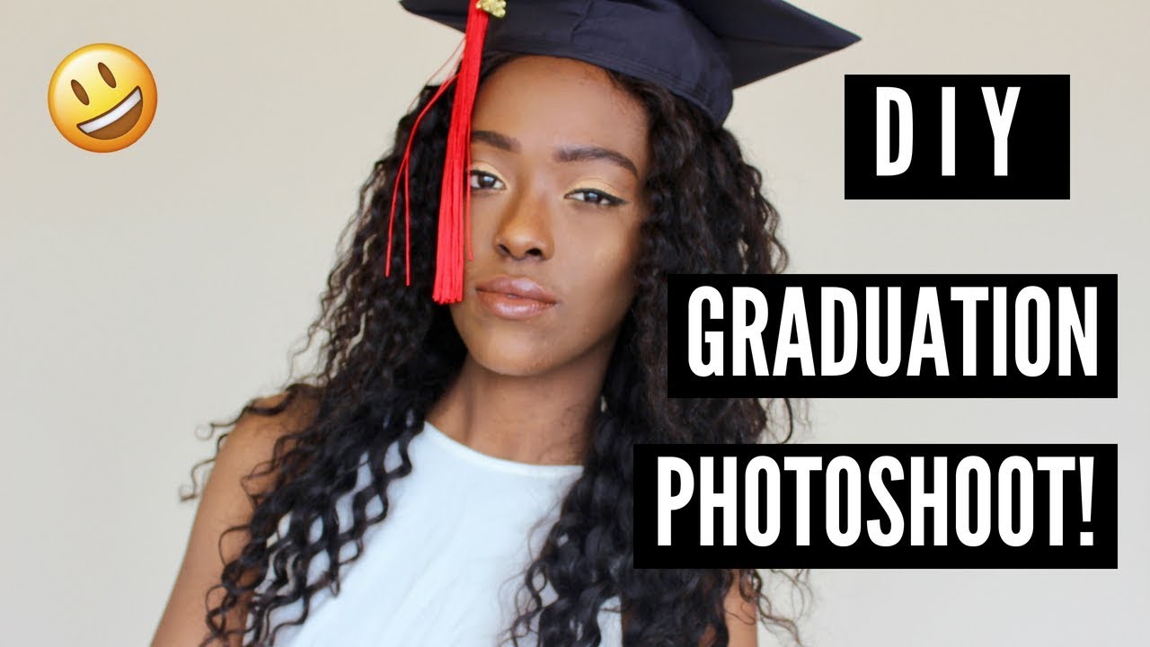 How To Take GRADUATION PHOTOS By Yourself ! PHOTOSHOOT