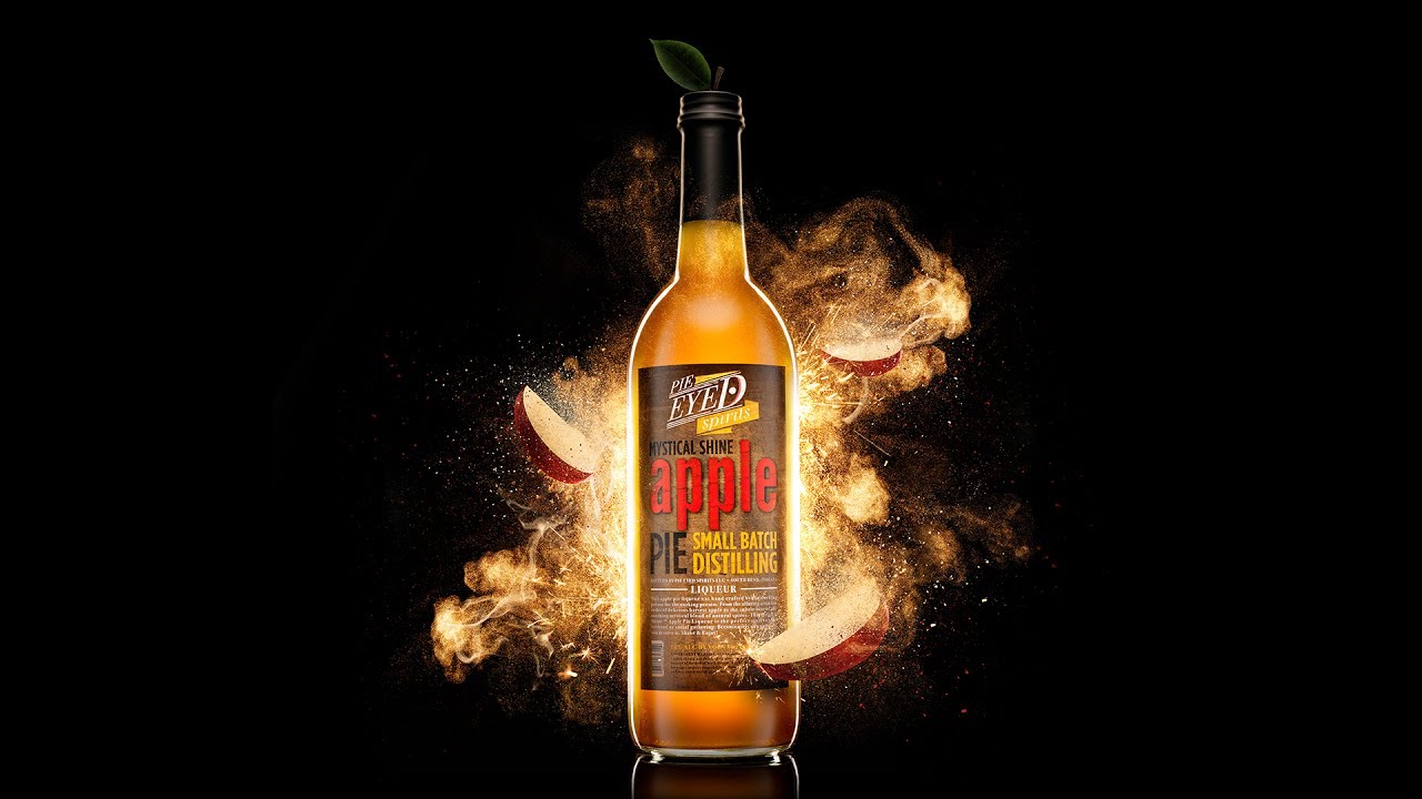 How To Photograph And Composite A Commercial Beverage Image In Photoshop.