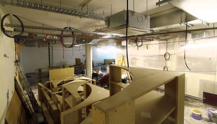 Photography studio renovation time lapse | RMIT University