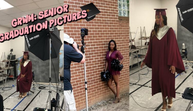 GET READY W/ ME: SENIOR  PICTURES VLOG 2018