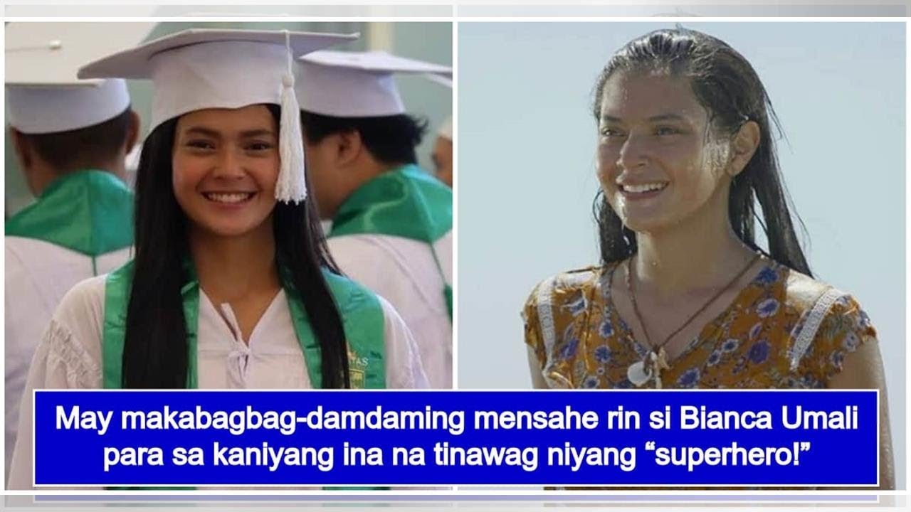 Bianca Umali now finishes Senior High School; her graduation photos go viral