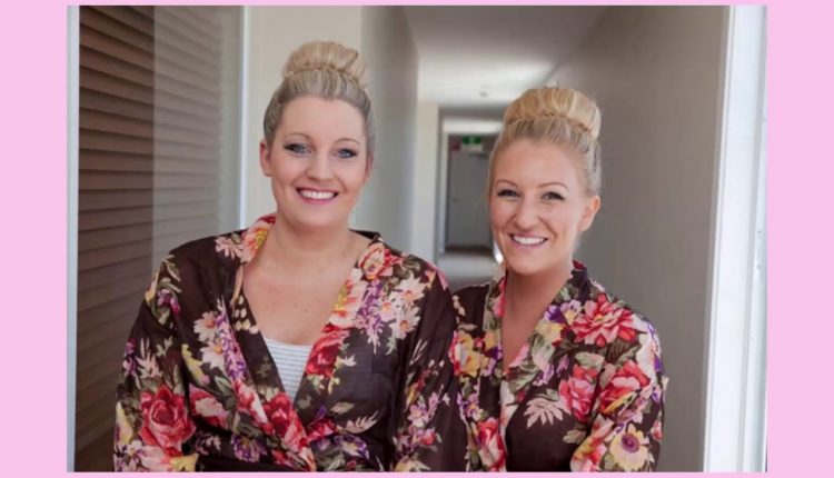 Photo Bridal Party Wedding Bridesmaids Robes  Floral  Gift Getting Ready Robes