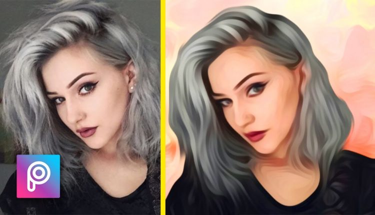 Cara Edit Foto menjadi Lukisan dengan Picsart - PicsArt tutorial Indonesia