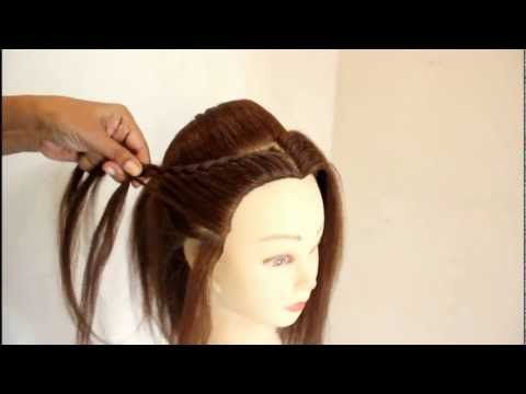North Indian Bridal Hairstyle by estherkinder