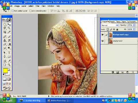 MAke a bridal picture more colourful.FLV