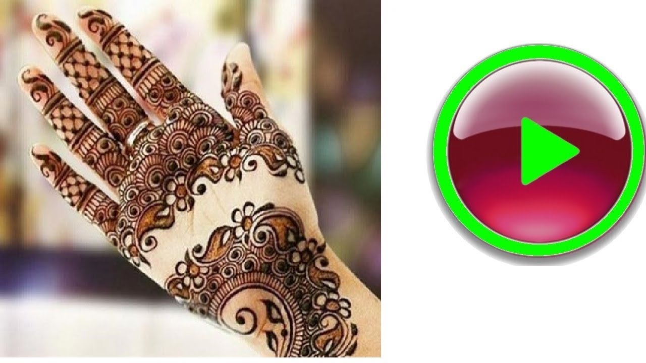 MEHNDI DESIGN 2018 Latest IMAGES bridal HENNA mehndi design in simple