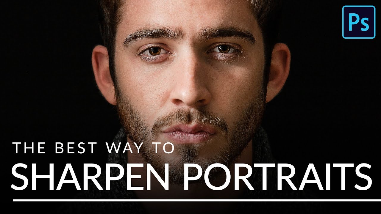 The BEST Way to Sharpen Portraits in DSLR Guru